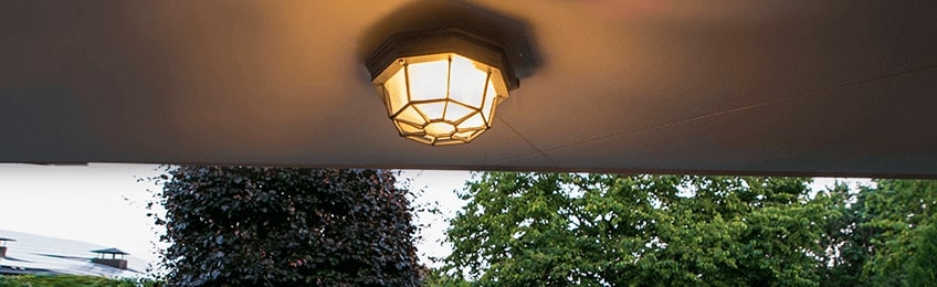 Outdoor ceiling lights