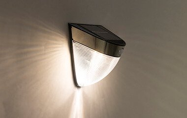 How does one install solar garden lighting?